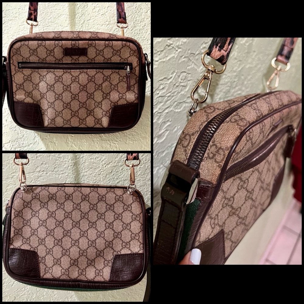 👑✅PRICE FIRM✅ AUTHENTIC Gucci Web Clutch - Picture 11 of 17